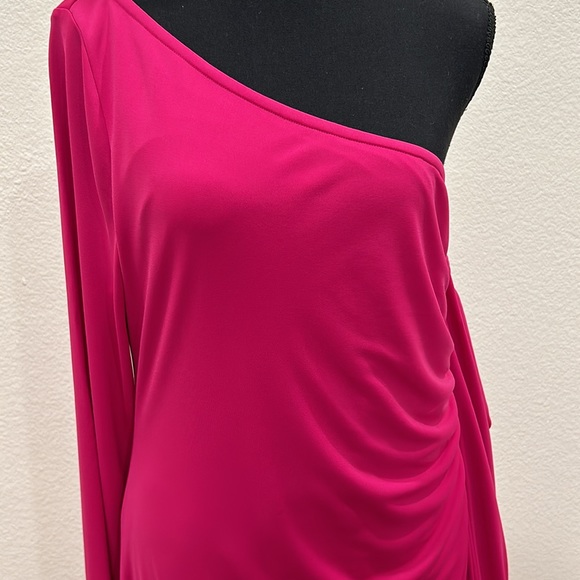 Fuchsia maxi dresss - Picture 3 of 8
